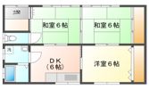 下仮貸家の間取り画像