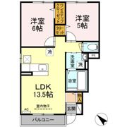 エスポワール A棟の間取り画像