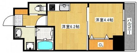 Welsh.Sビル5の間取り画像