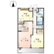 ハピネスAの間取り画像
