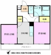 ユートピアⅠの間取り画像