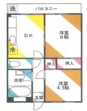 石川第一マンションの間取り画像