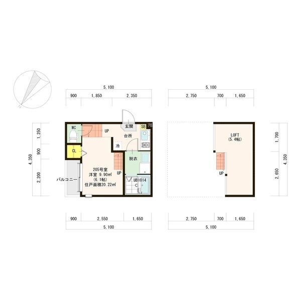 間取図