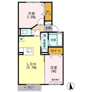 ディールーム清水東町の間取り画像