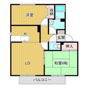 サンステージ滝田 C棟の間取り画像