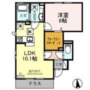 スカイヴィラ豊中の間取り画像