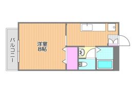 アンダンテ妹尾D棟の間取り画像