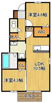 Ariettaの間取り画像