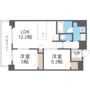 セイワパレス大阪城南の間取り画像
