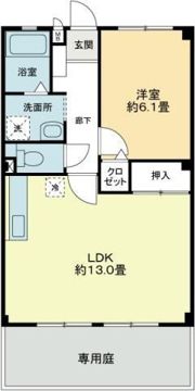 フォブール竹内の間取り画像