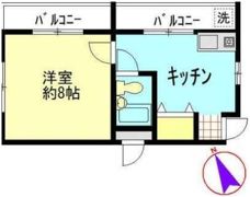 メゾン溝の口の間取り画像