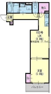 クリエオーレ菊水通の間取り画像
