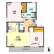 ブラントロワ Ⅱの間取り画像