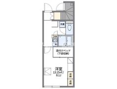 レオパレスいずみの間取り画像