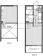 レジデンス光和109の間取り画像