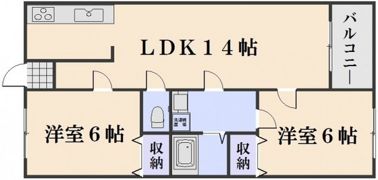 ライズガーデン壱番館の間取り画像