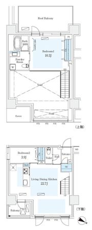 Urban Breeze 恵比寿の間取り画像