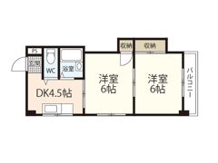 第5片山ビルの間取り画像
