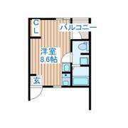 Melia薬師堂の間取り画像