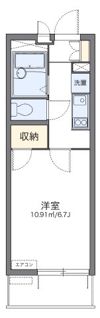 レオパレスグランドールの間取り画像
