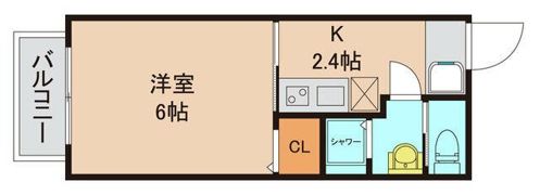 ハイツロオジェの間取り画像
