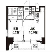 メゾンドアーク南大井の間取り画像