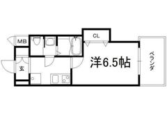サムティ大阪CITY WESTの間取り画像