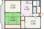 ベルローズの間取り画像