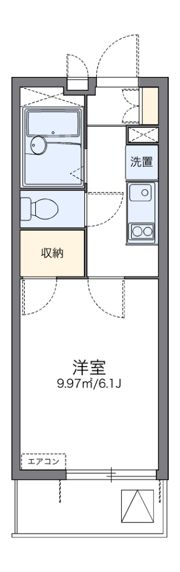 レオパレスエクセルアークの間取り画像