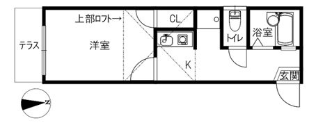 横川レジデンスの間取り画像