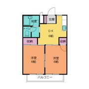 シティハイツやまみちBの間取り画像