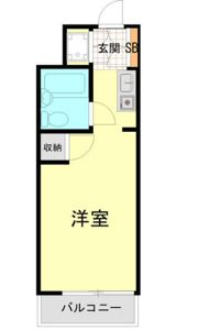 サンホワイト磯子の間取り画像