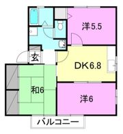 フォレストガーデンE棟の間取り画像