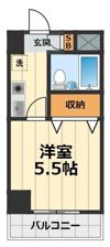 クリオ横須賀中央壱番館の間取り画像