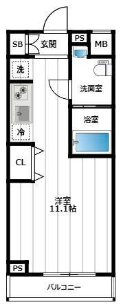 アンベリール中野鷺ノ宮の間取り画像