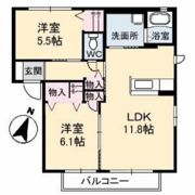 シャーメゾン藤崎 A棟の間取り画像