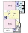 ル・シエルBの間取り画像