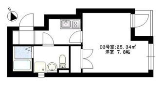 b’CASA Yokohama Nagataの間取り画像