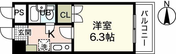 センテニアル横川の間取り画像