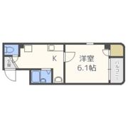 オーキッドコート北堀江の間取り画像