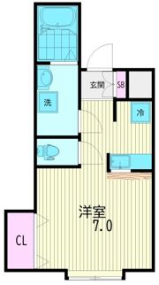 サンビレイZEROの間取り画像