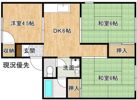 ルナコーポ東津田の間取り画像