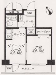 ライオンズマンション第三の間取り画像