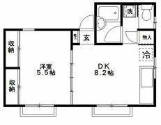 イマージュの間取り画像