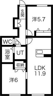 リラフォートAの間取り画像