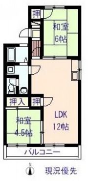 グリーンハイツ福浜の間取り画像