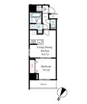 西日暮里フラッツの間取り画像