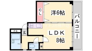 サンパレス21の間取り画像