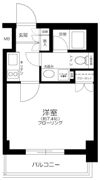 エスコート西新宿の間取り画像