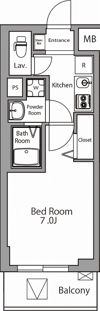 N-stage松戸の間取り画像